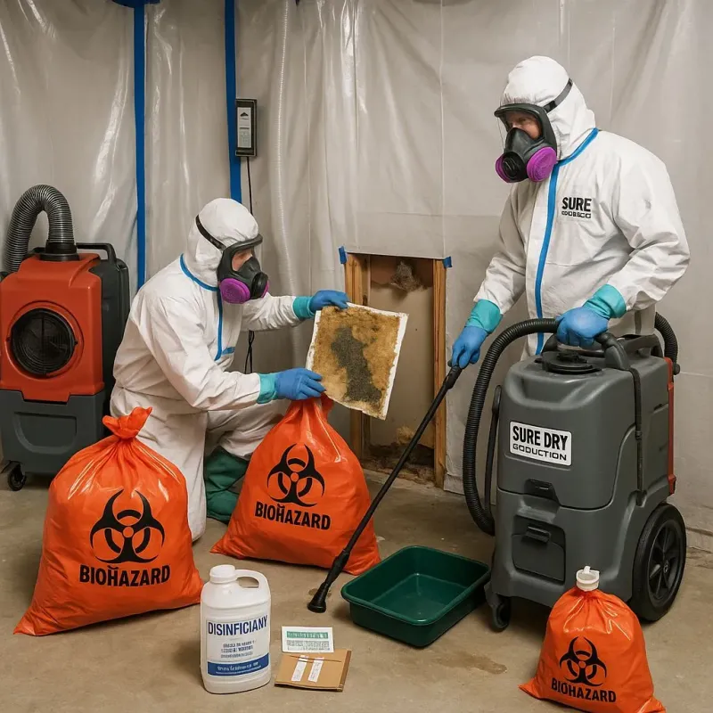 Contaminated Water Handling Protocols process in Rand, WV